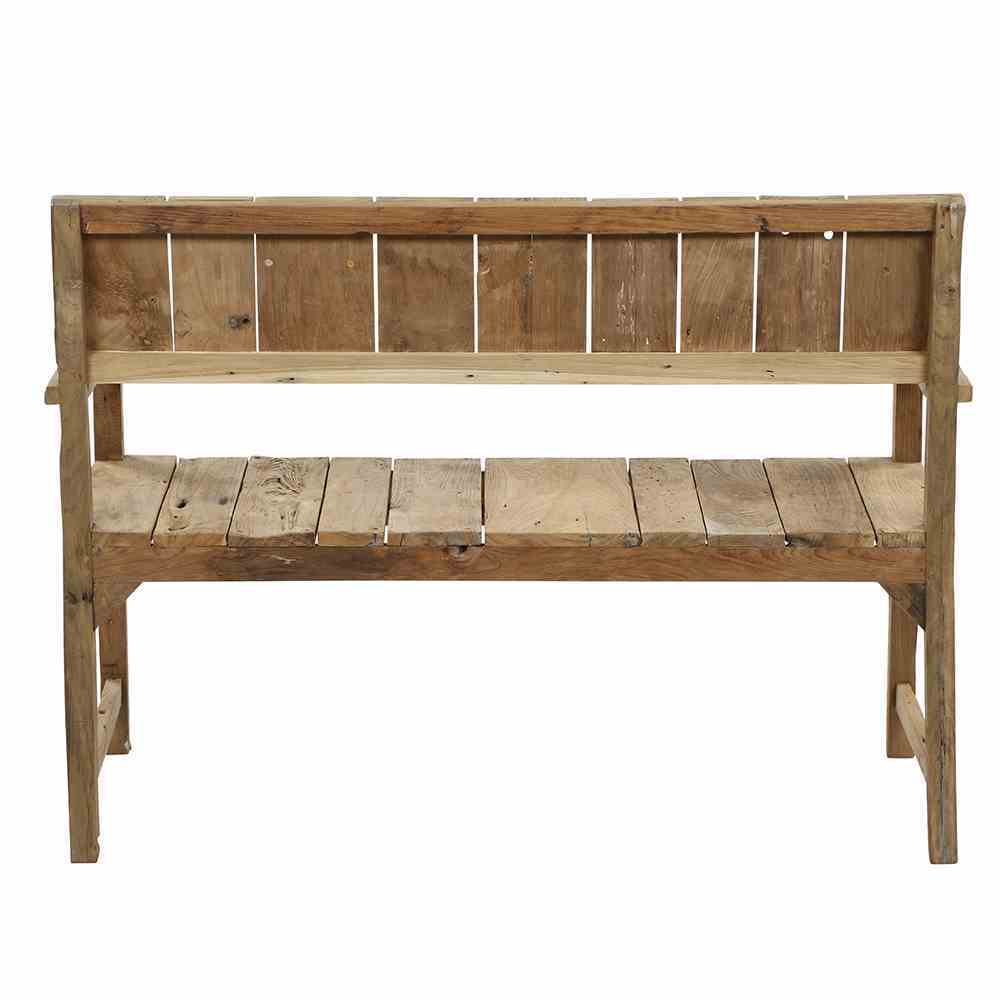 Holz-Bank LOREO - natur - 2-Sitzer