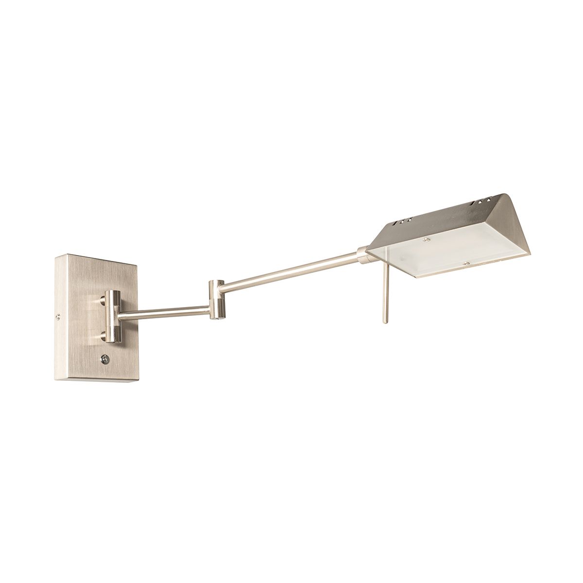 Design wandlamp staal incl. LED dimbaar - Notia