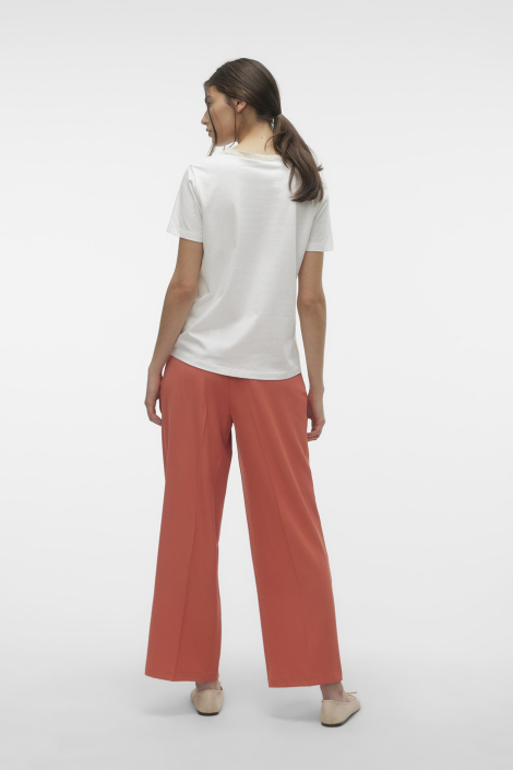 Vero Moda oranje dames broek