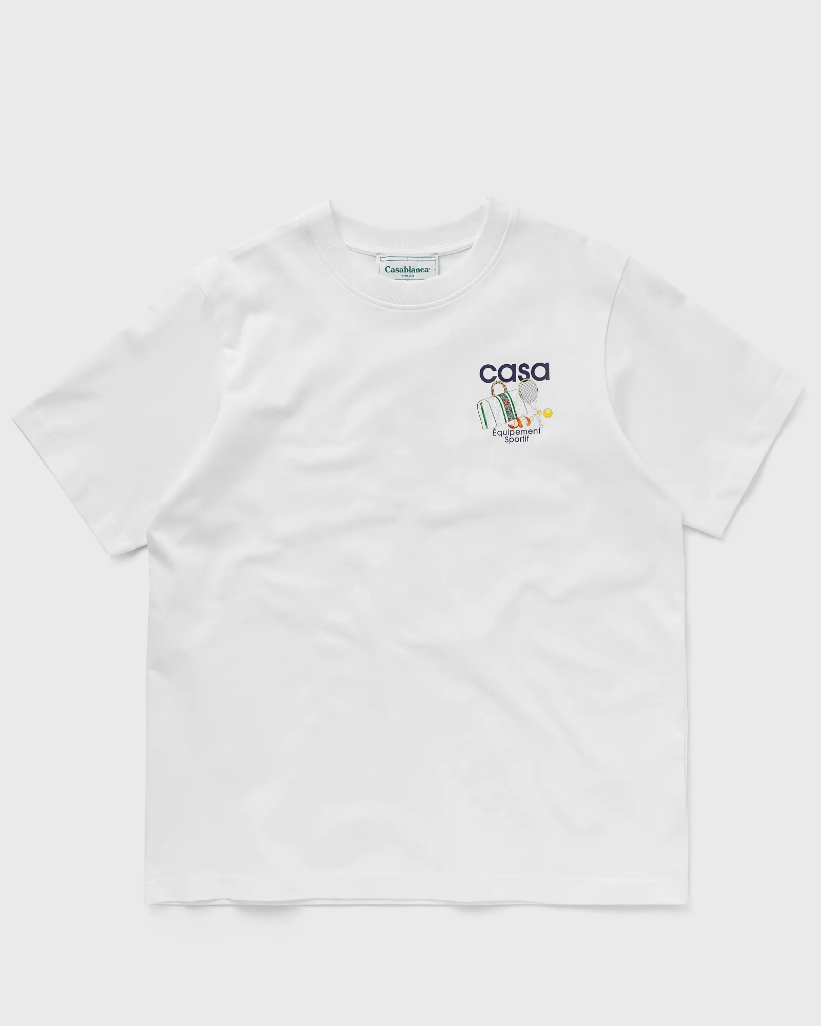 Casablanca EQUIPEMENT SPORTIF PRINTED UNISEX T-SHIRT