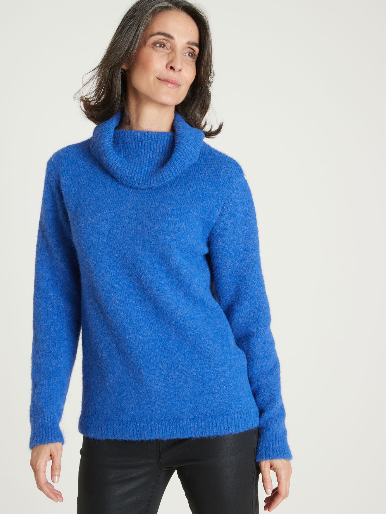 Pull col boule