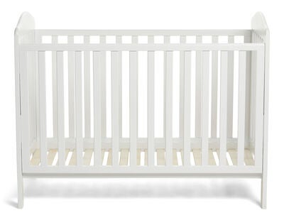 JLY ELLA Dream Sprinkelseng Dropside 60x120, Hvit