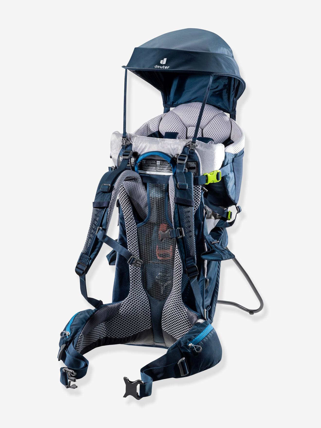 Porta-bebê DEUTER Kid Comfort com proteção solar verde