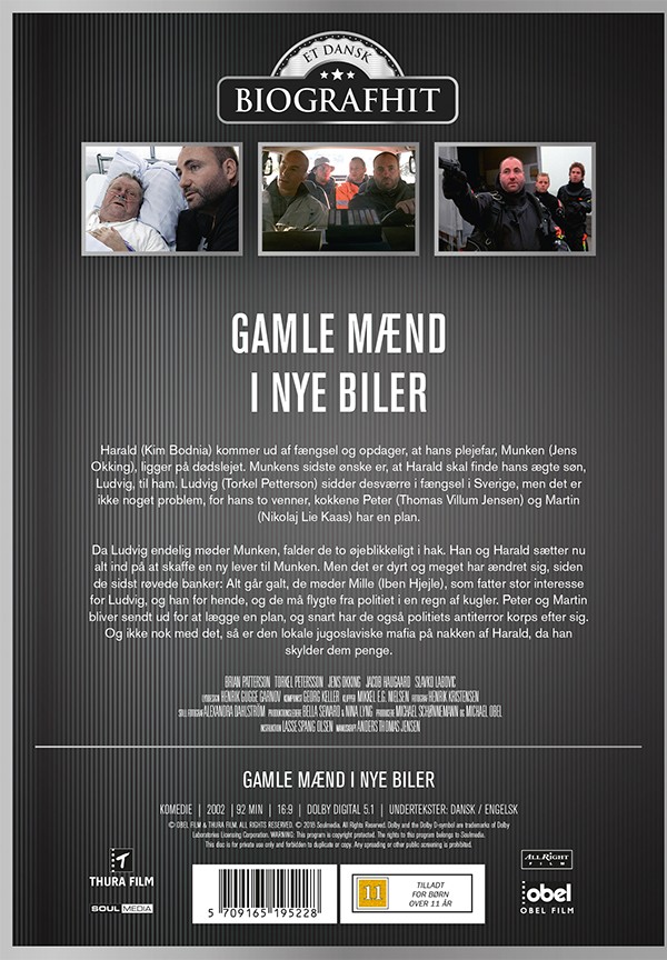 Gamle Mænd i Nye Biler - DVD