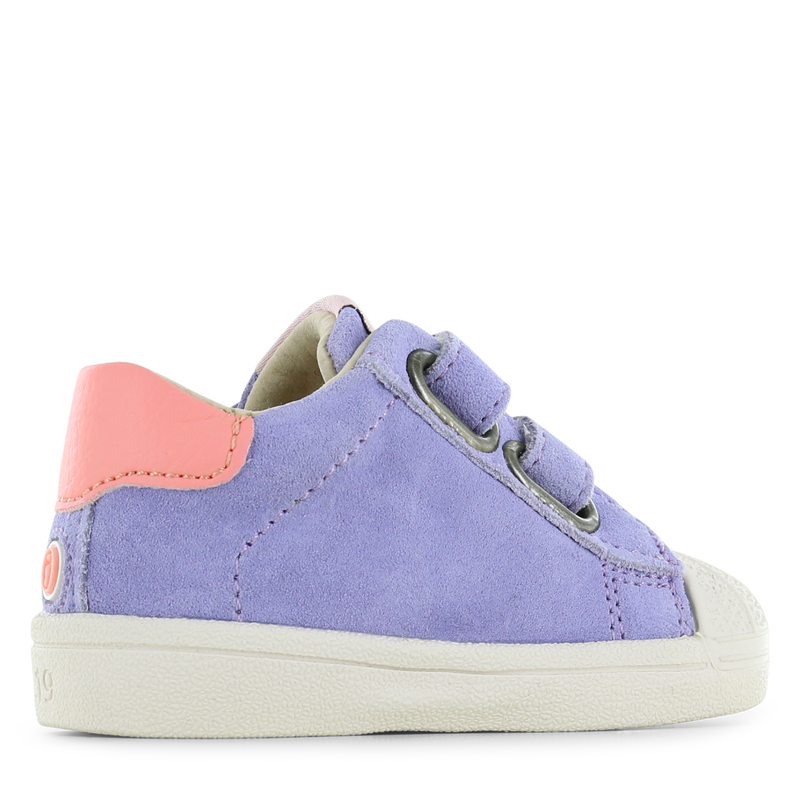 Shoesme lila sneakertje Microfiber leer, Suède | Meisjes schoenen