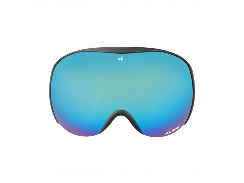 MowMow Skibrille Charger Skibrille mit zeitlosem Design kombiniert mit futuristischen Elementen