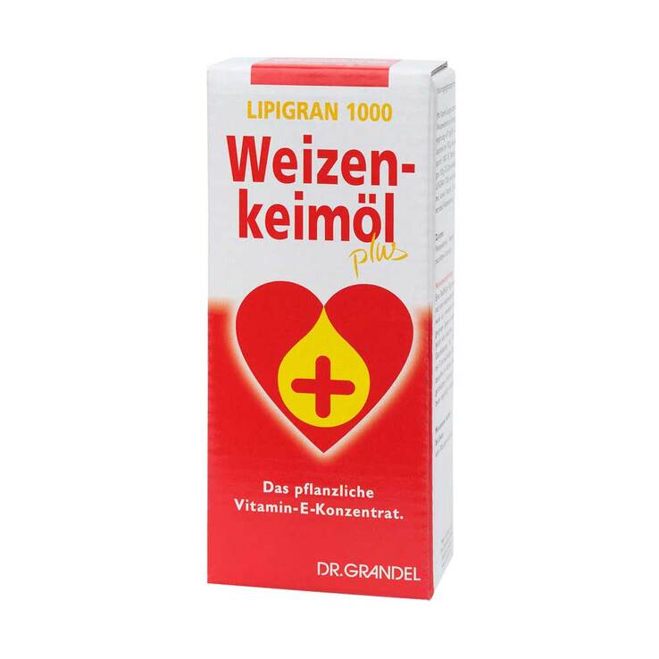 Weizenkeimöl Plus 1000 Lipigran Grandel, 250 ml