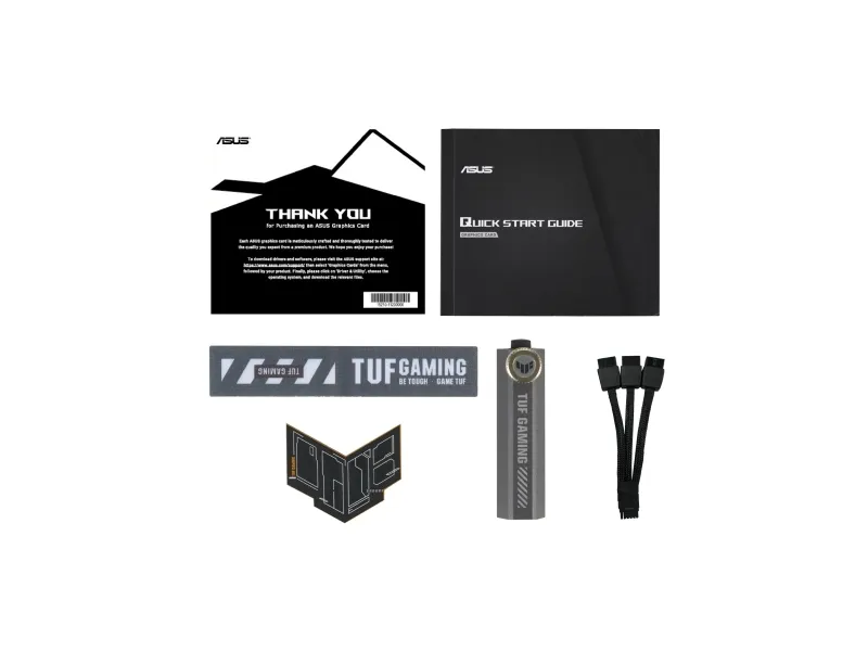 ASUS TUF Gaming GeForce RTX 5070 Ti 16GB - OC Edition - grafikkort - GeForce RTX 5070 Ti - 16 GB GDDR7 - PCI Express 5.0 - 3 x DisplayPort, HDMI - grå