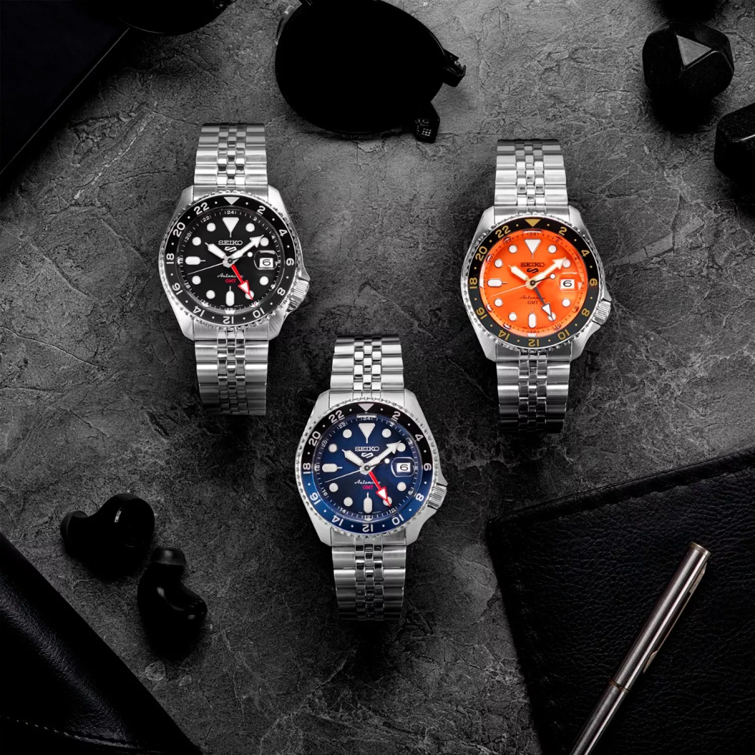 Seiko 5 Sports Automatic GMT SSK001K1