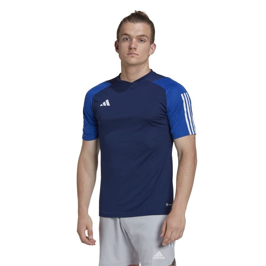adidas T-shirt d'Entraînement Tiro 23 Competition - Bleu/Bleu/Blanc