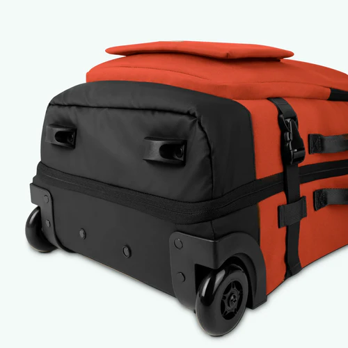 Valise souple 2 roues small Kaikoura orange