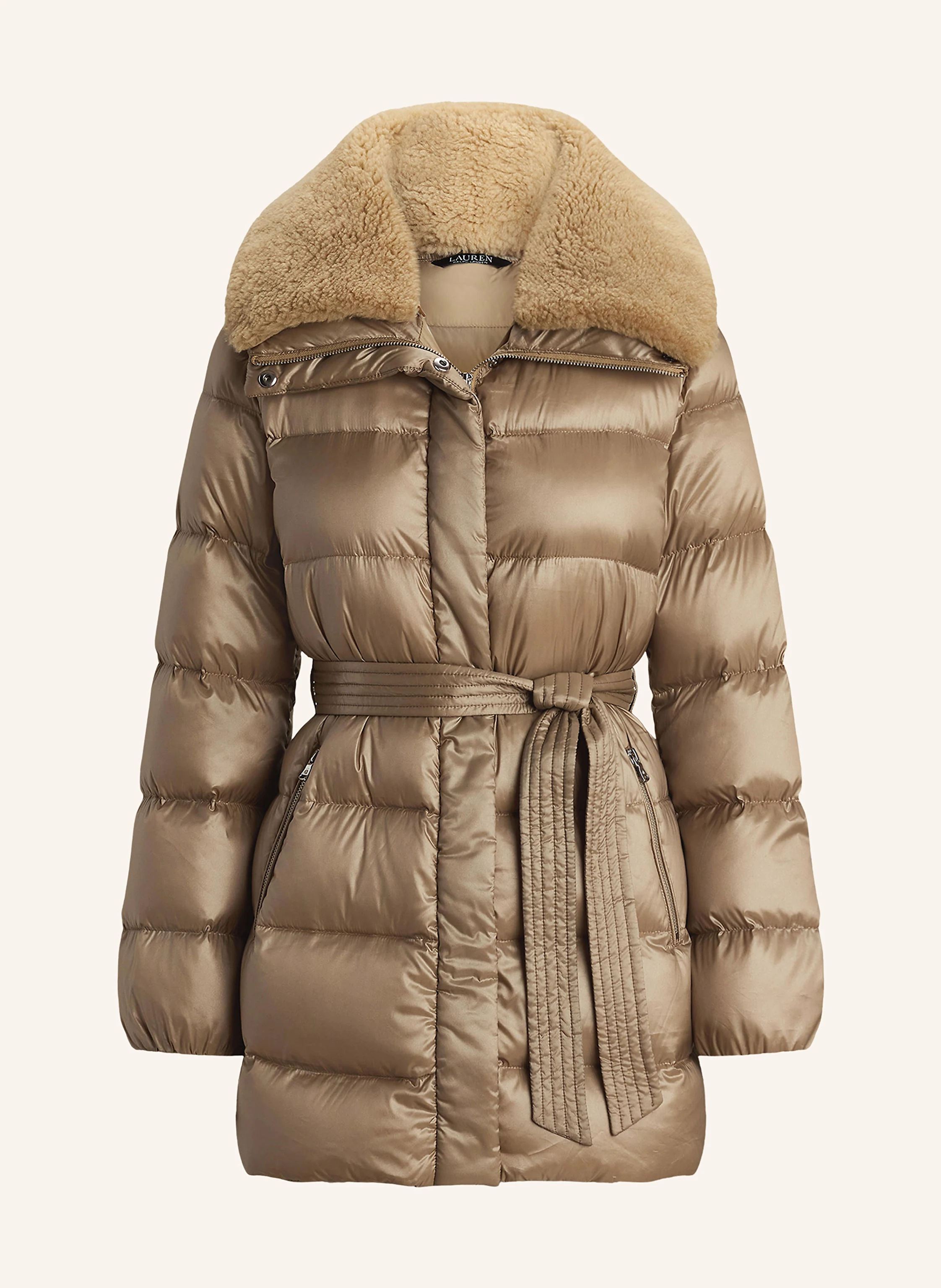 LAUREN RALPH LAUREN Daunenjacke mit abnehmbarem Kunstfell