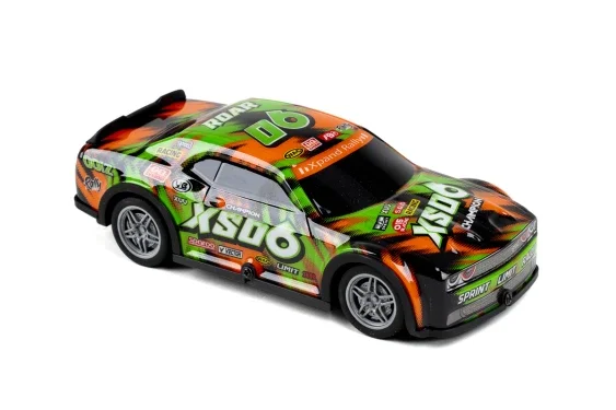 TEC-TOY - Roar SXO6 w/light R/C 1:22, 27MHz - Green/Orange (471254)