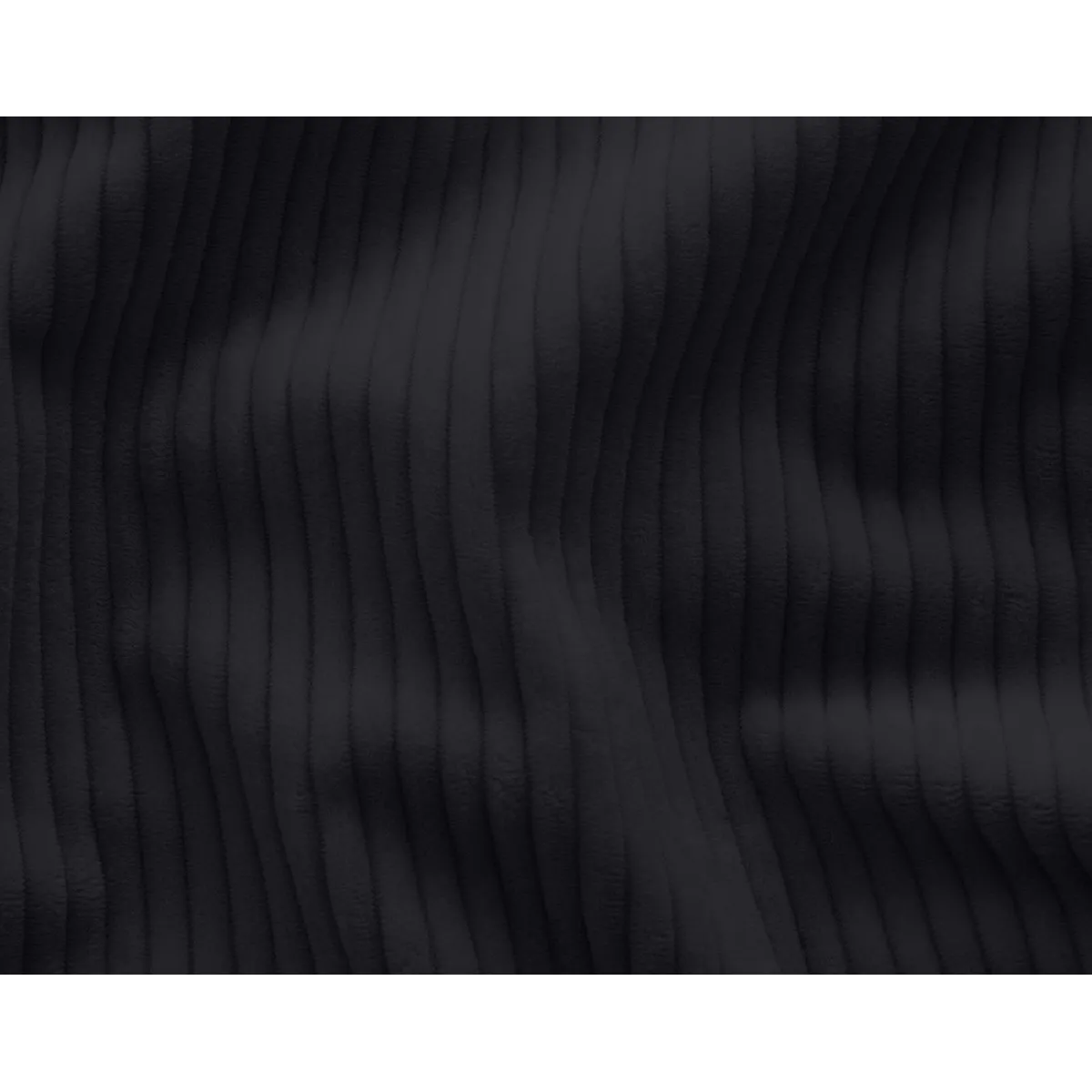 Lisa Design Calgary 3 Places + 1 Pouf - Noir