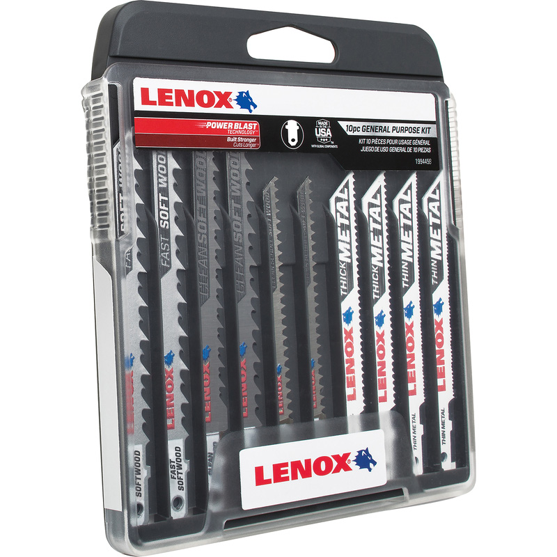 Lenox 10-delige Decoupeerzaagset 10-delig