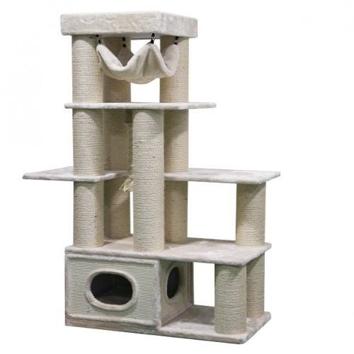 Arranhador Kattens No.1 Capitão Gato, cor creme