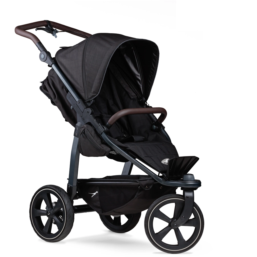 tfk Sportkinderwagen Mono 2 mit Luftkammerrad Set schwarz