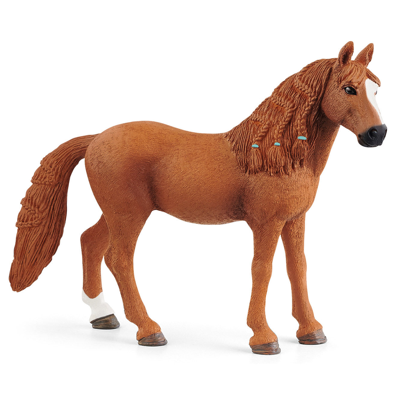 Schleich Ponette de selle allemande multicolore