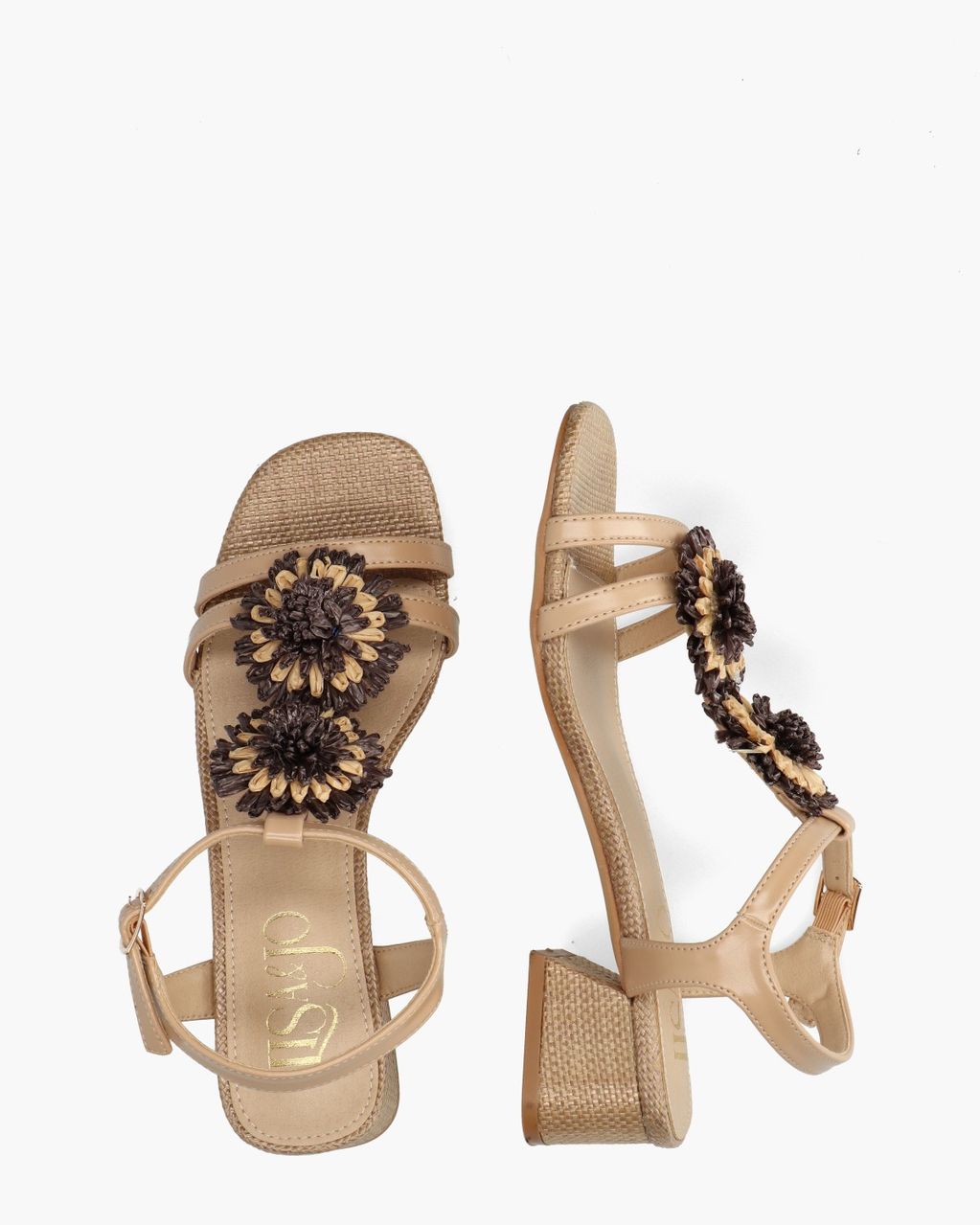 Lisa & Jo Zanaira Beige Damessandalen