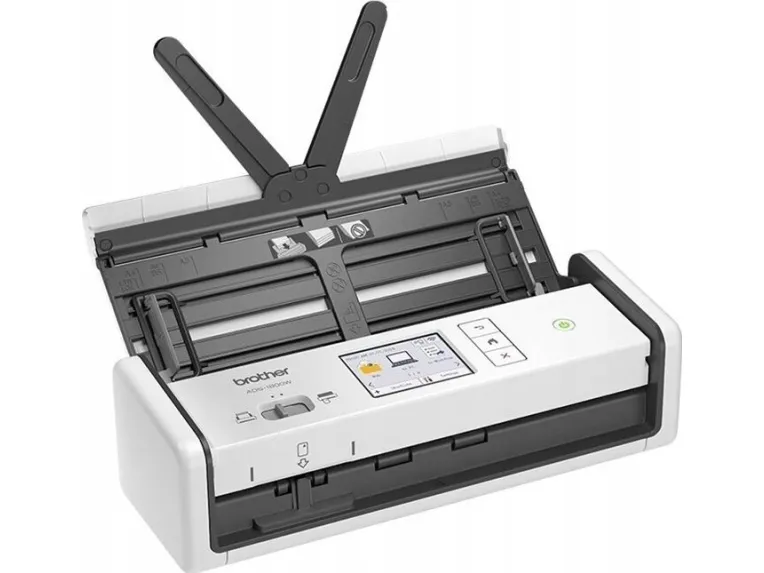 Brother ADS-1800W - Dokumentscanner - Dual CIS - Duplex - A4 - 600 dpi x 600 dpi - op til 30 ppm (mono) / op til 30 ppm (farve) - ADF (20 ark) - Wi-Fi(n), USB 2.0 (Host), USB-C 3.2 Gen 1