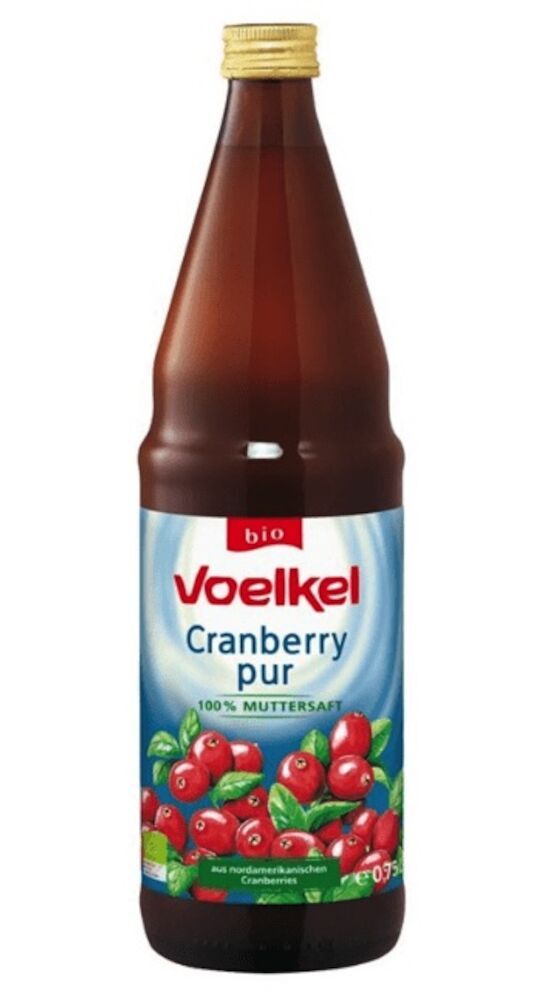 Voelkel Tranebærjuice 750 ml