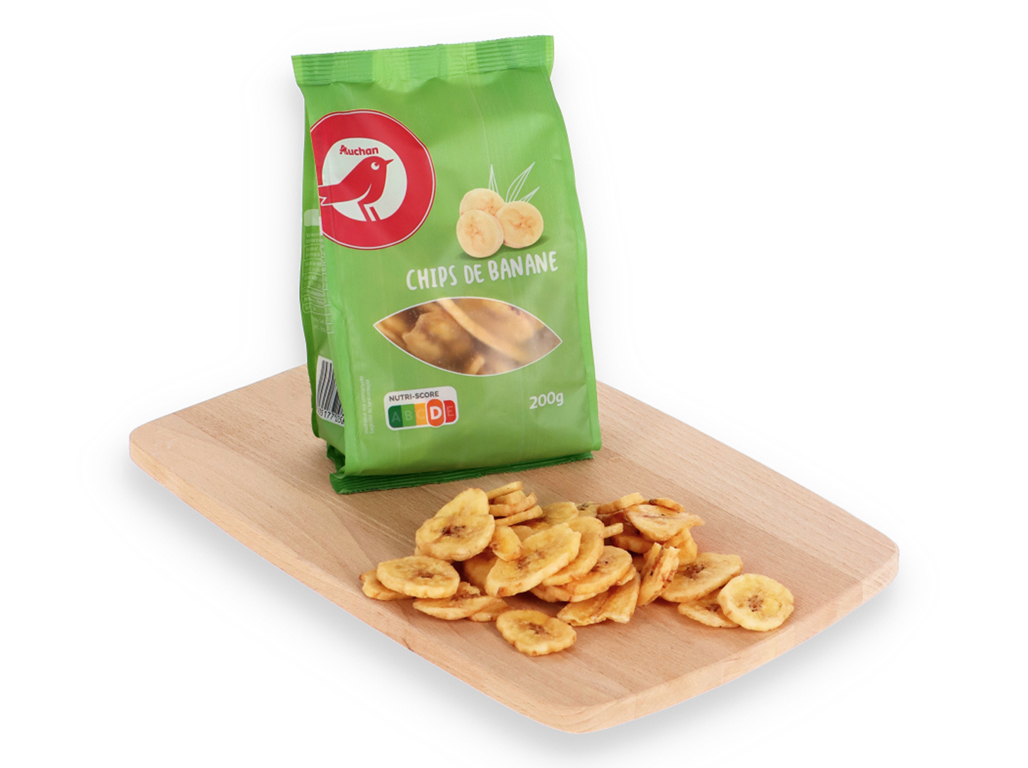 BANANA RODELAS AUCHAN 200 G
