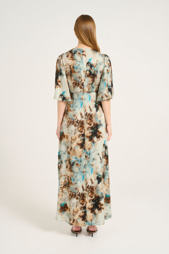 Gestuz ReenaGZ P ss dress Blue brown rust