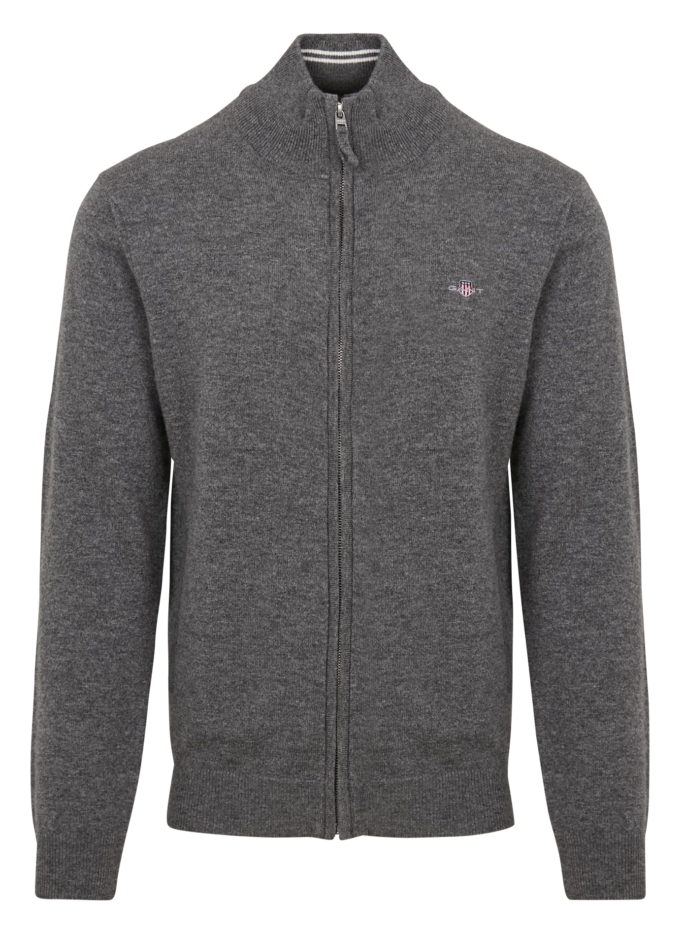 Sweat zippé col montant | Gris