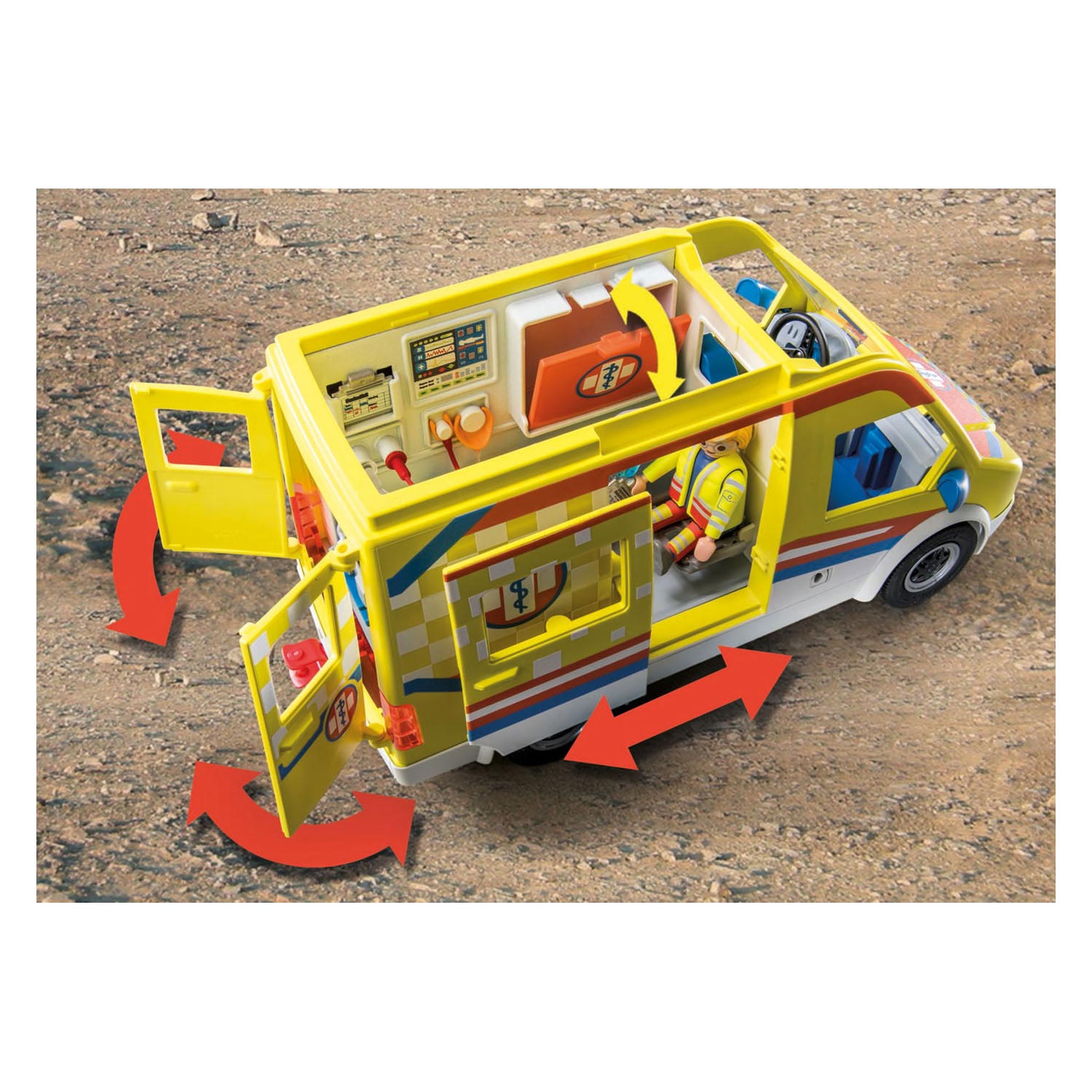 Playmobil City Life Ambulance met licht en geluid - 71202