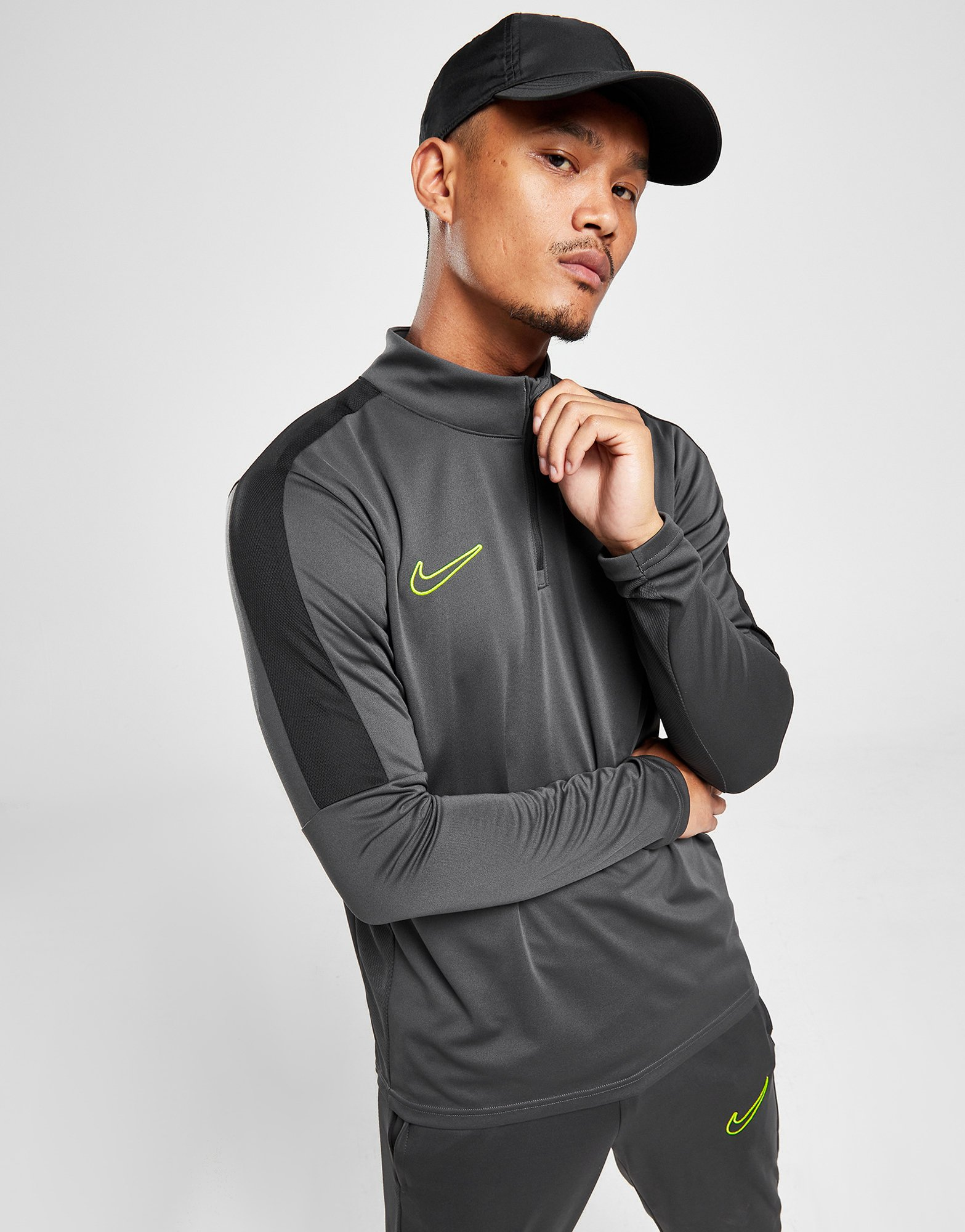 Nike Haut Zippé Academy Essential Homme