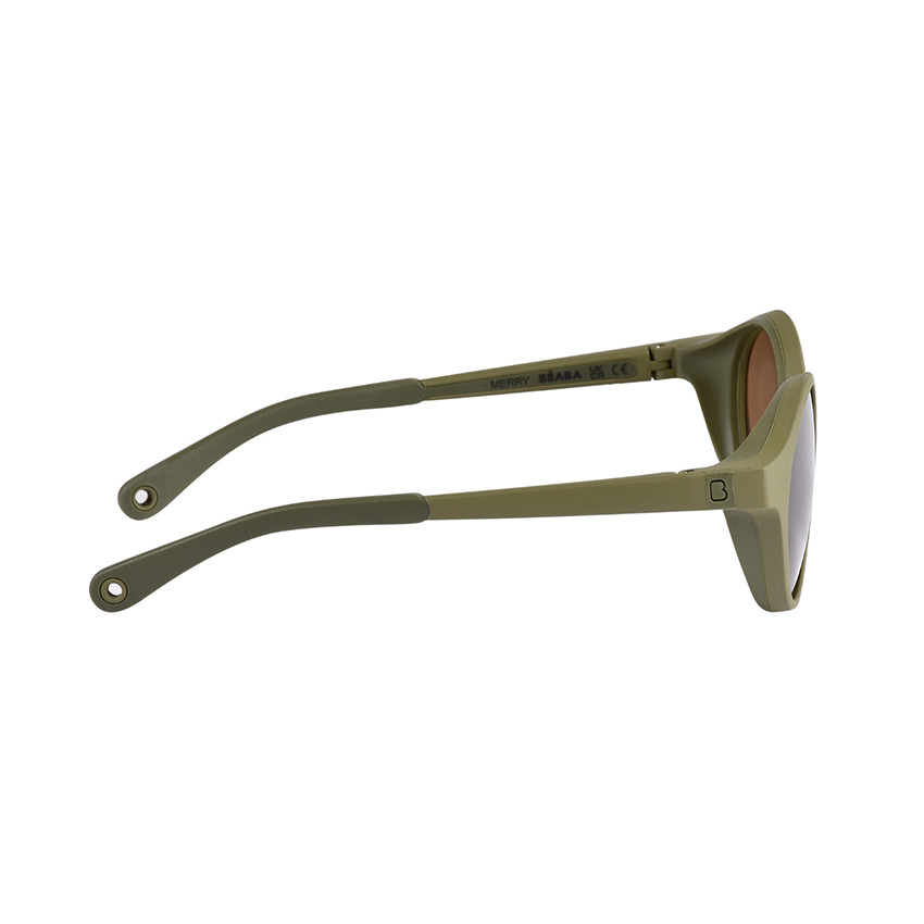 Lunettes de soleil avec cordon 2-4 ans Merry kaki