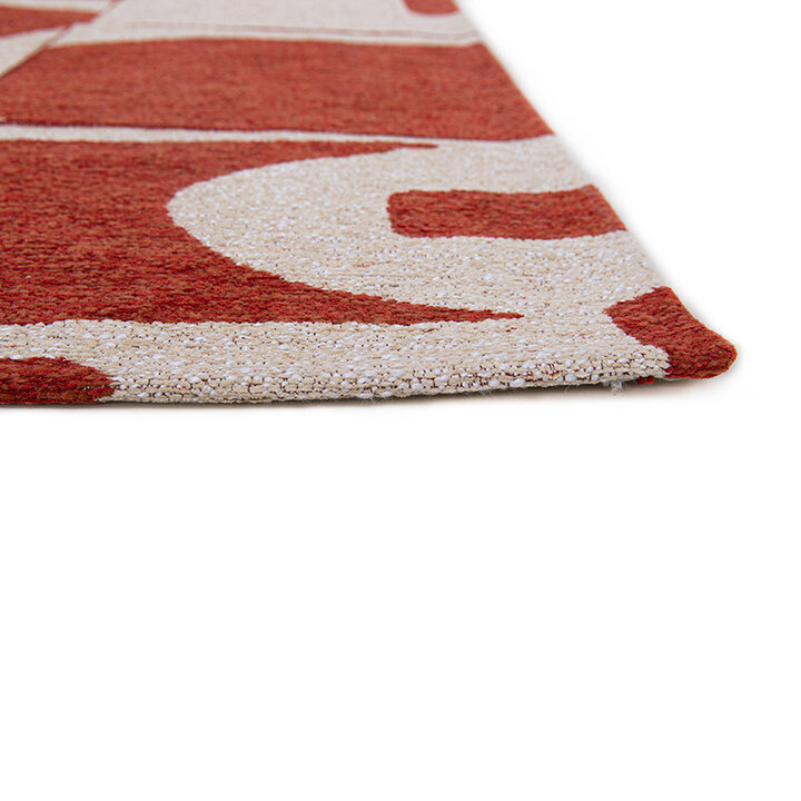 Modern vloerkleed - Papercut Rust 9364