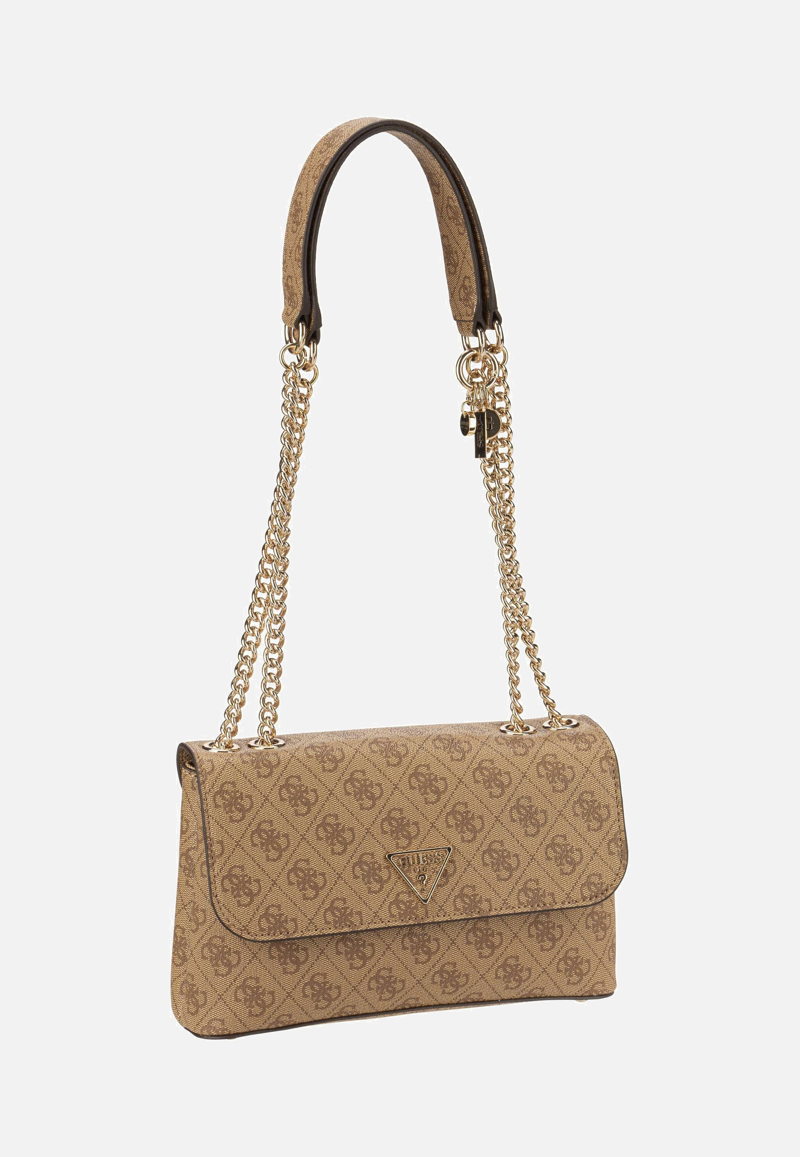 Eco Erica Conv Flap Logo 51020 Latte - Umhängetasche
