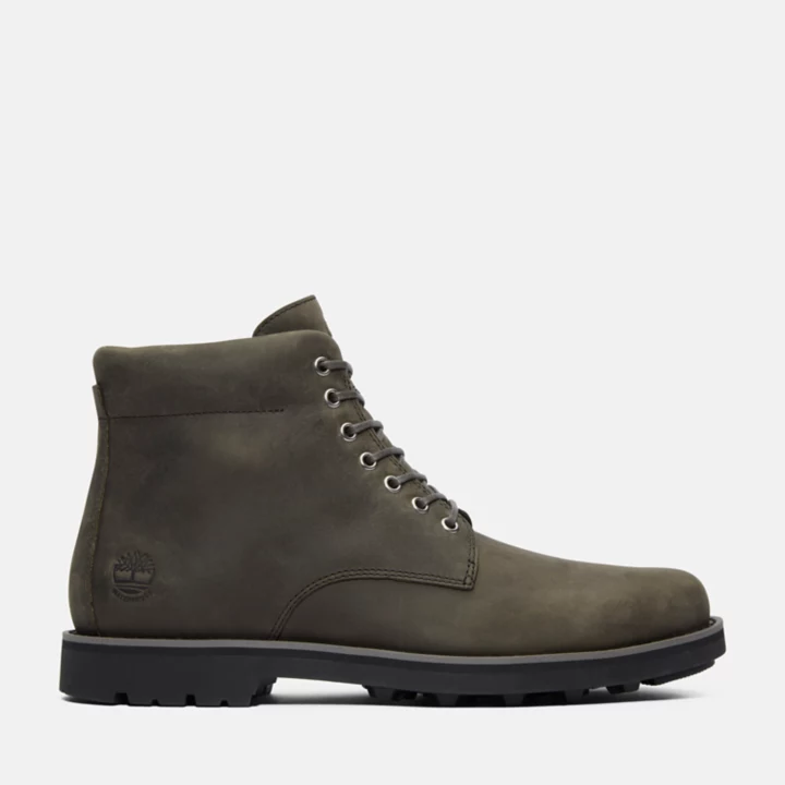 Bota Alden Brook com zíper lateral para homem, na cor cinza.