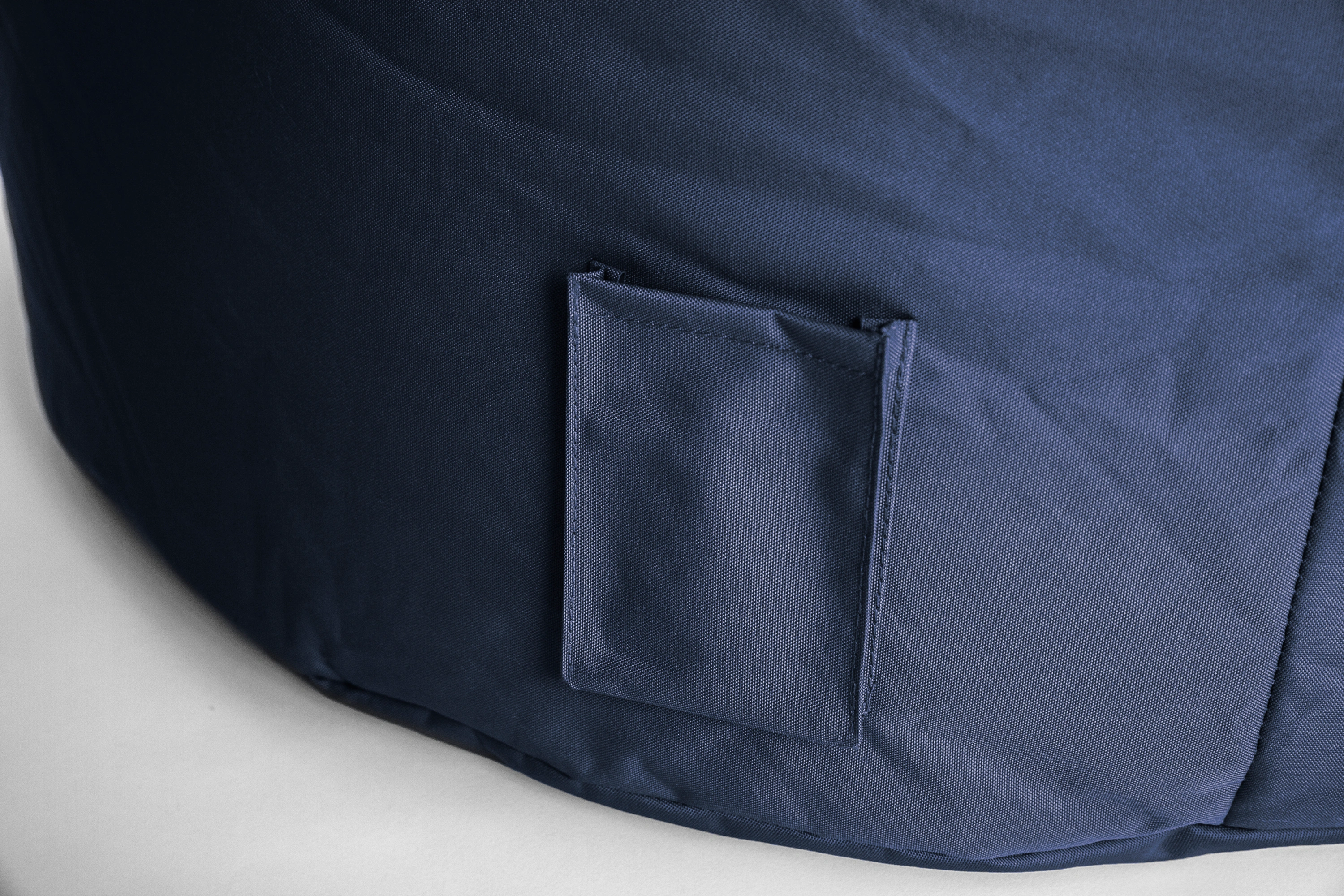 Sitzsack Set BRAVA: Swing & Dot Com (Farbe: jeansblau)