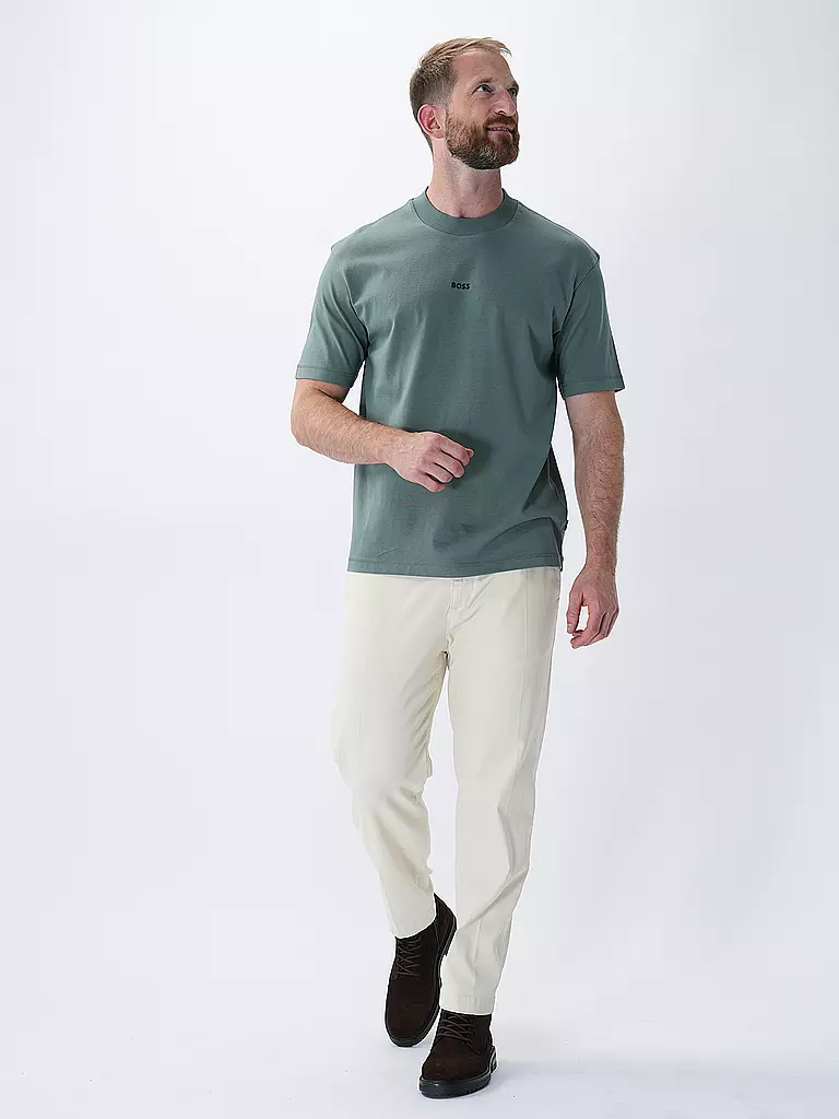 BOSS T-Shirt GEOLOGICAL petrol