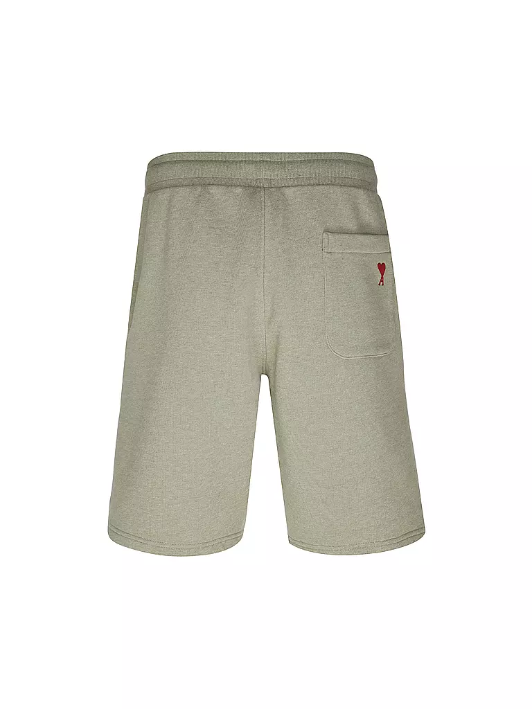 AMI PARIS Sweatshorts hellgrün