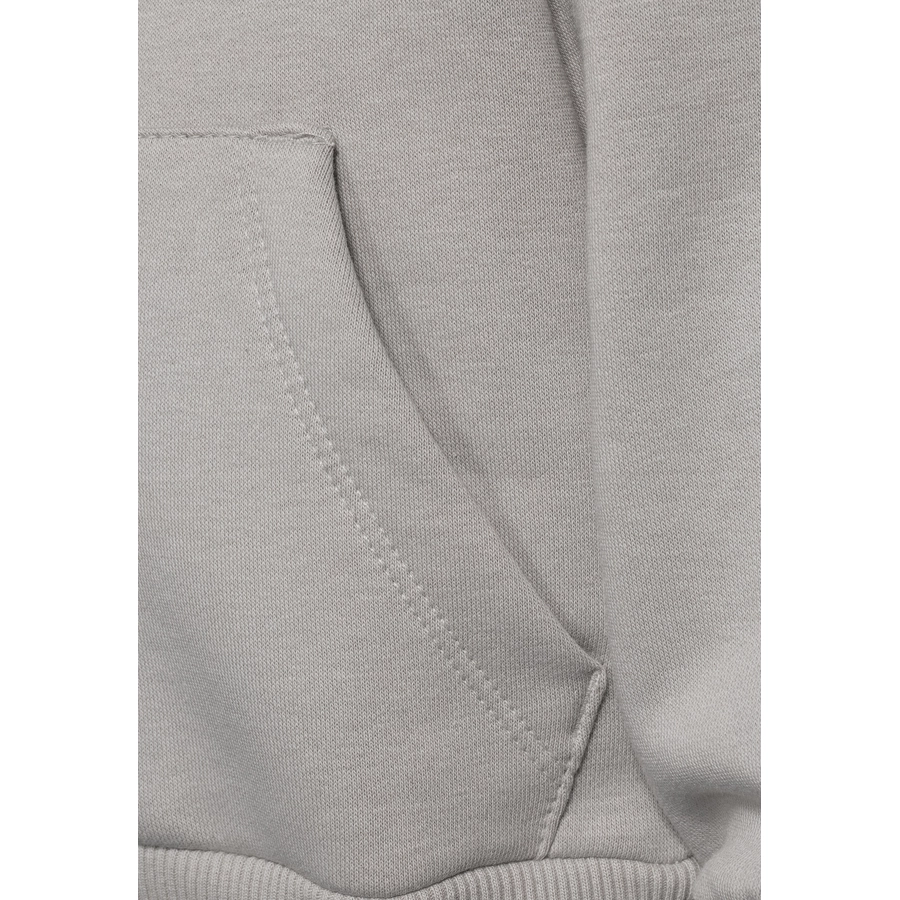 New Life Hoodie Hoodie Kapuzen Pullover mit Shirt grau