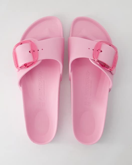 Birkenstock Madrid Big Buckle EVA Pantoletten in Pink