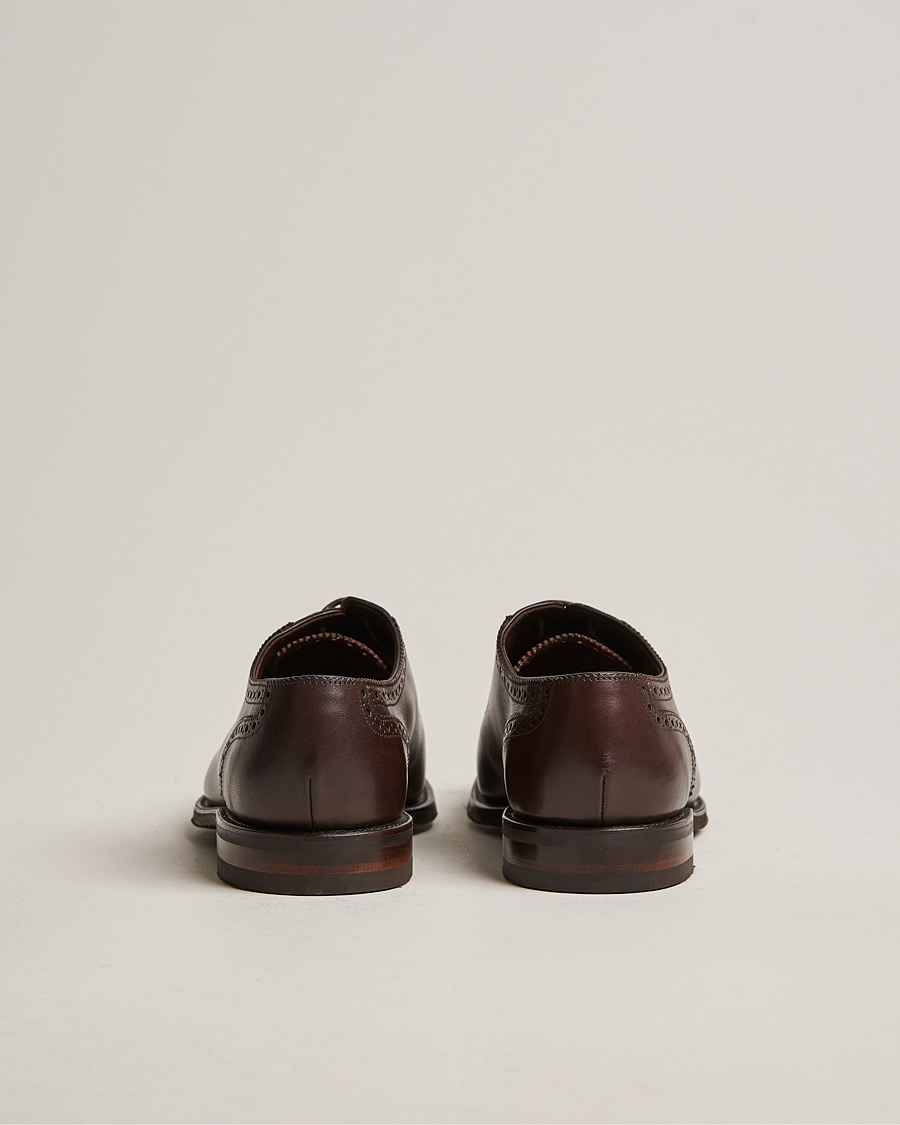 Loake 1880 Fleet Brogue Shadow Sole Dark Brown Calf