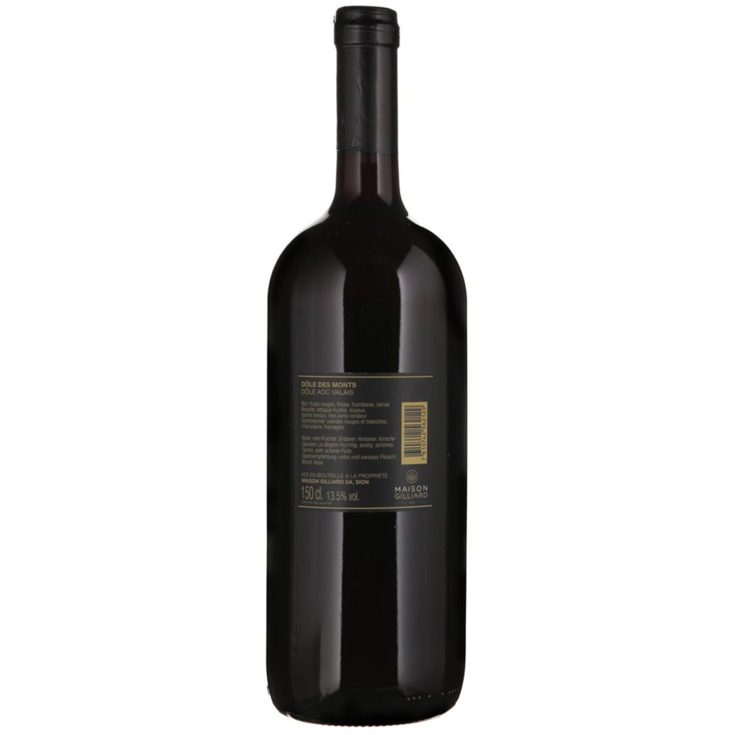 Magnum Valais AOC Dôle des Monts Maison Gilliard -150cl