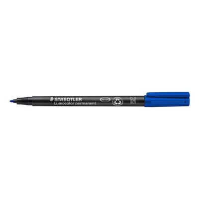 STAEDTLER LUMOCOLOR 317 - Marqueur permanent - pointe moyenne - bleu