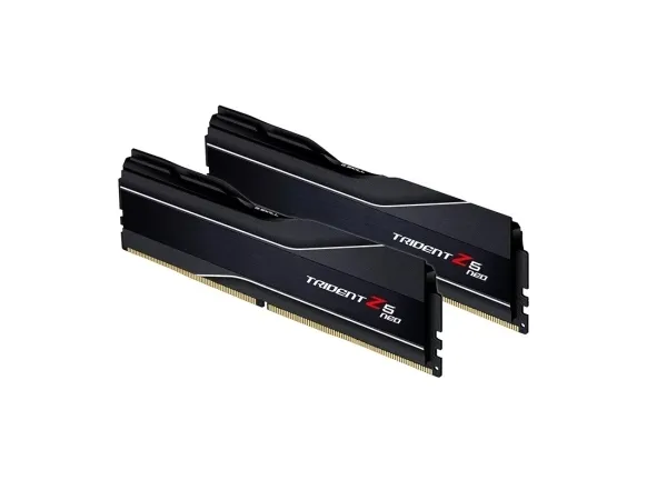 G.Skill Trident Z5 Neo - DDR5 - sæt - 32 GB: 2 x 16 GB - DIMM 288-PIN - 6000 MHz / PC5-48000 - CL30 - 1.35 V - ikke bufferet - ikke-ECC - mat sort