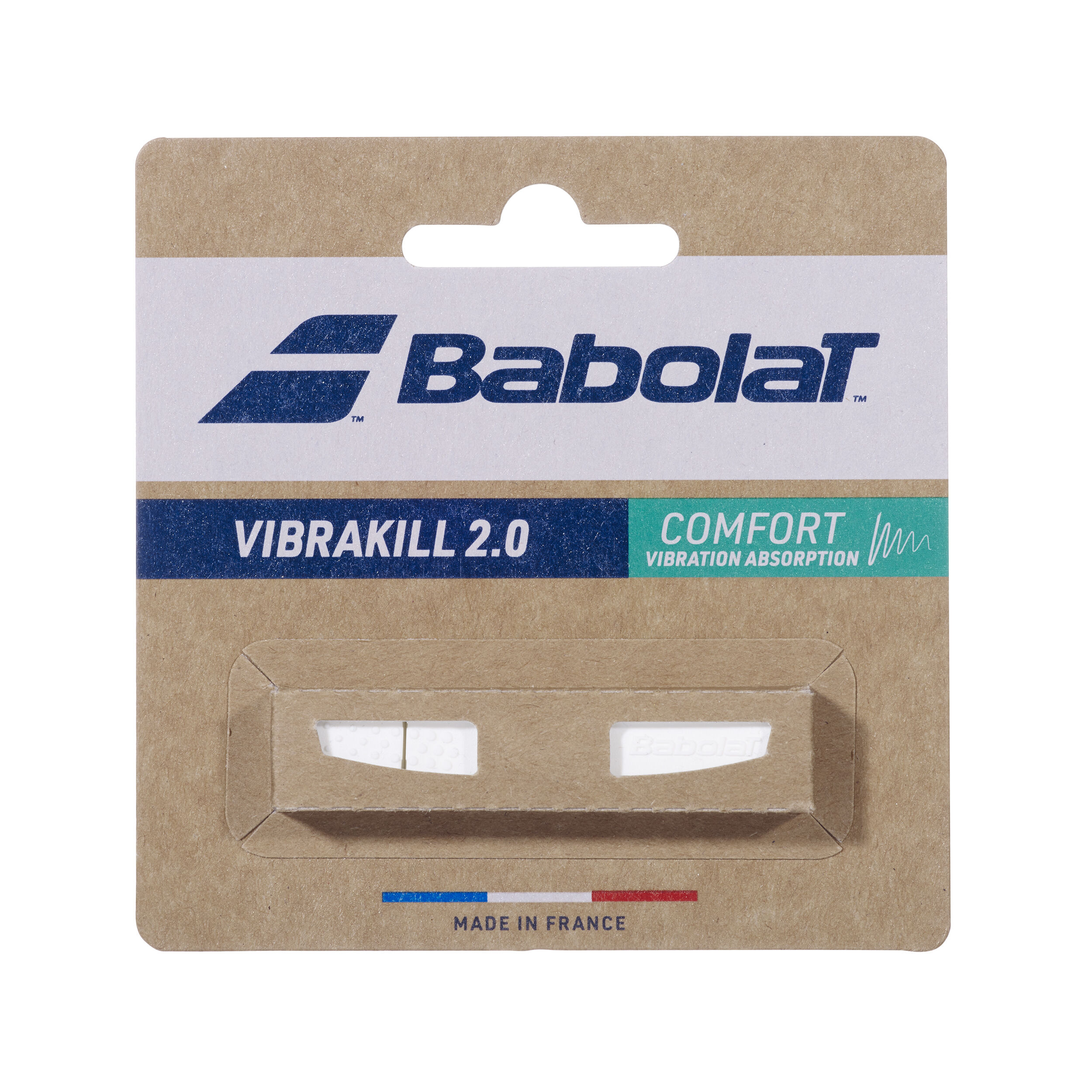Babolat Vibrakill Antivibrateur Pack 1 Unité - Blanc