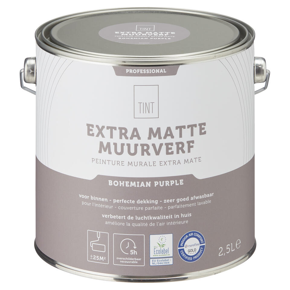 Muurverf Professional Bohemian Purple 2.5 l