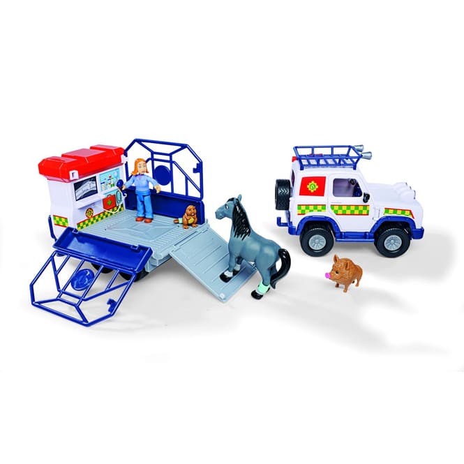 Feuerwehrmann Sam - Tierrettung mit Anhänger