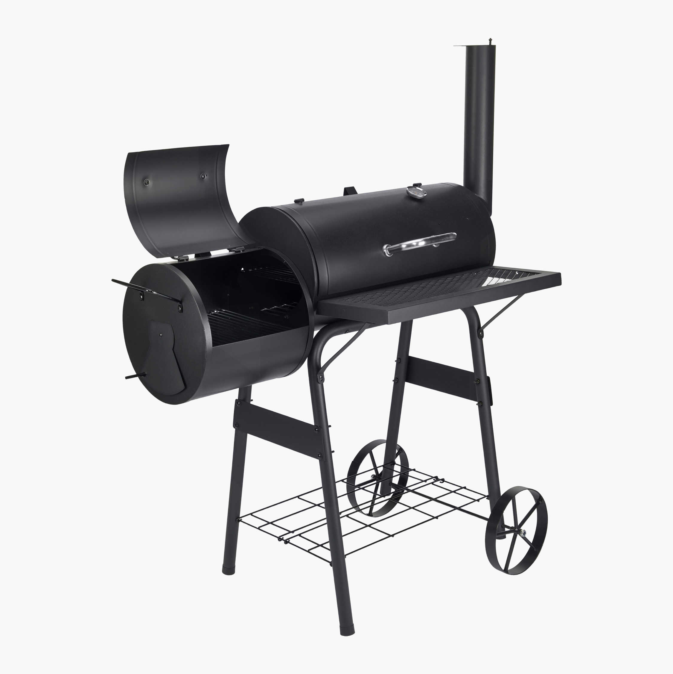 GRILLTØNNE MED RØYK