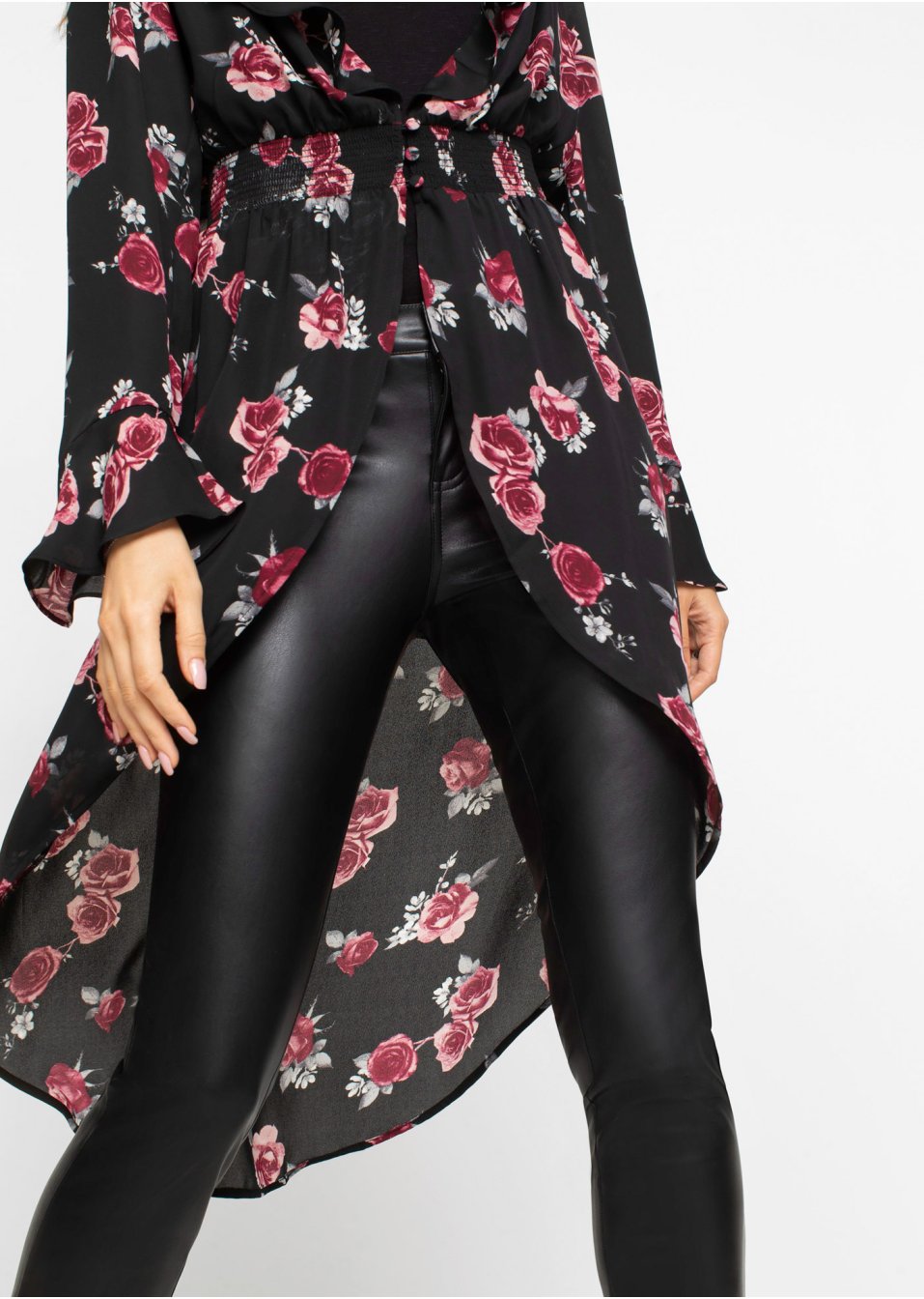 Blouse courte-longue