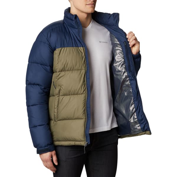 Doudoune ski COLUMBIA PIKE LAKE JACKET STONE GREEN, COLLEGIATE NAVY