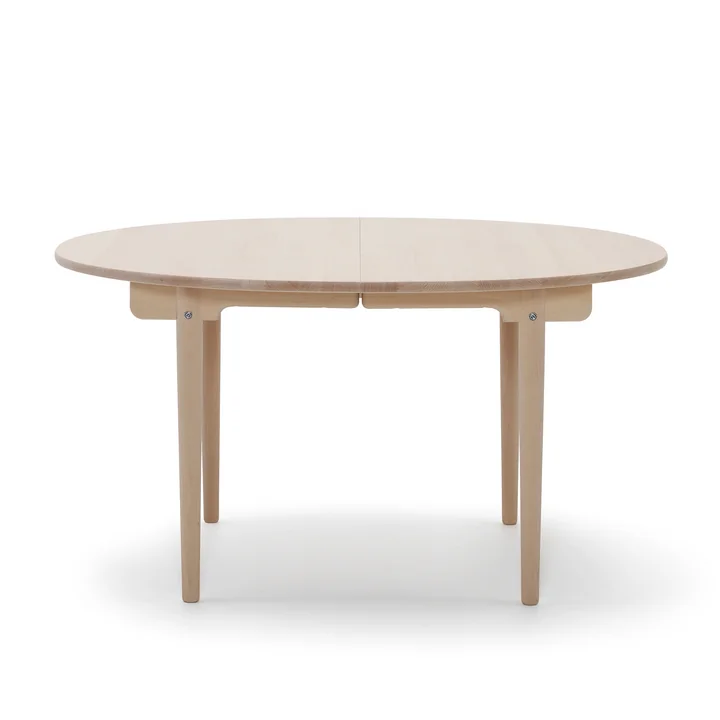 Carl Hansen - CH337 ausziehbarer Esstisch, 140 x 115 cm, eiche geseift (mit Auszug für 2 Platten)